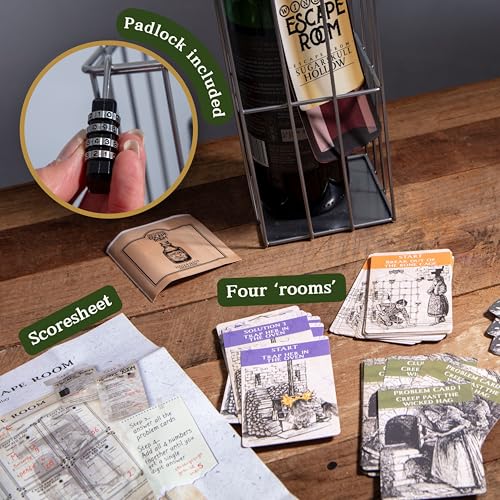 Wine Bottle Puzzle Box Z383