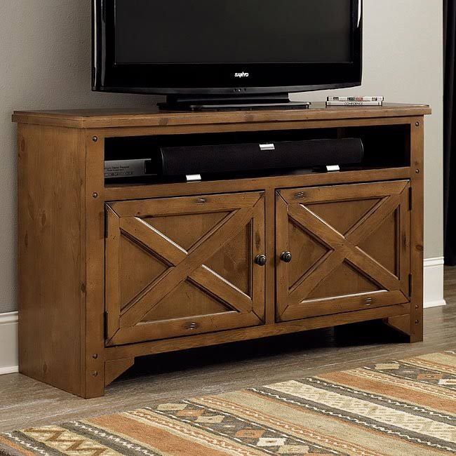 Rustic Pine Console Z3535