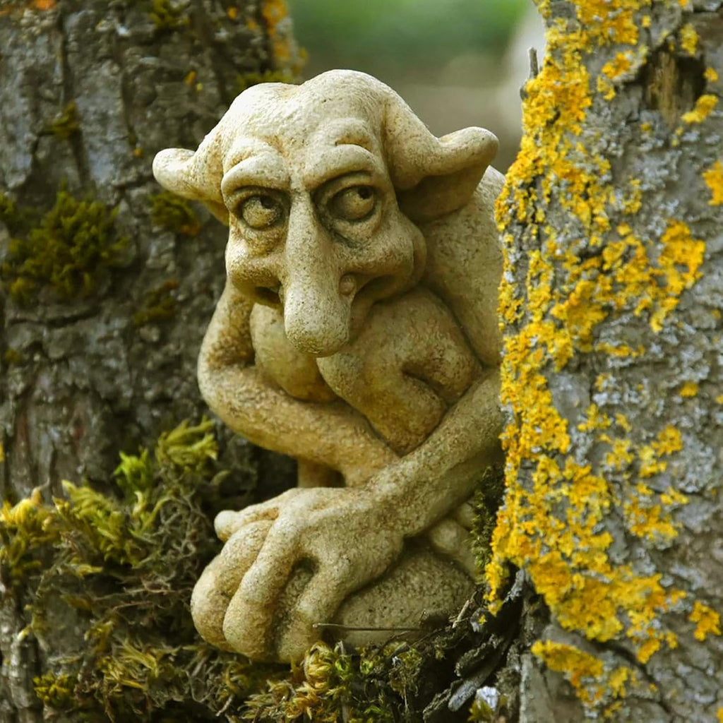 Cast Stone Troll Statues V2375