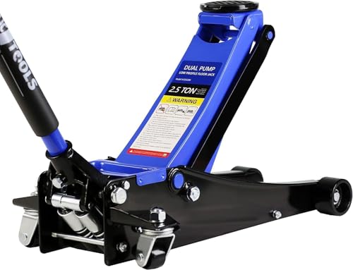 3 Ton Low Profile Floor Jack with Dual Pistons Quick Lift Pump M61039