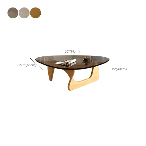 Glass Coffee Table 32" L x 22.5" W x 16" H Z458285