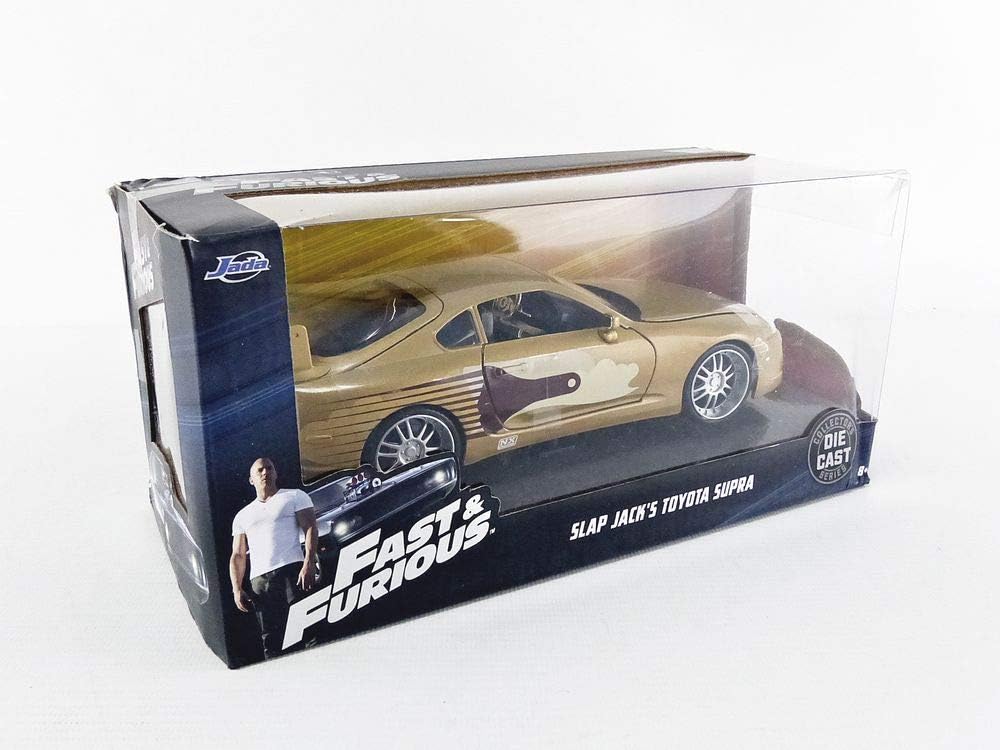 Gold 1:24 Scale Die-Cast Toyota Supra Toy Car O5642