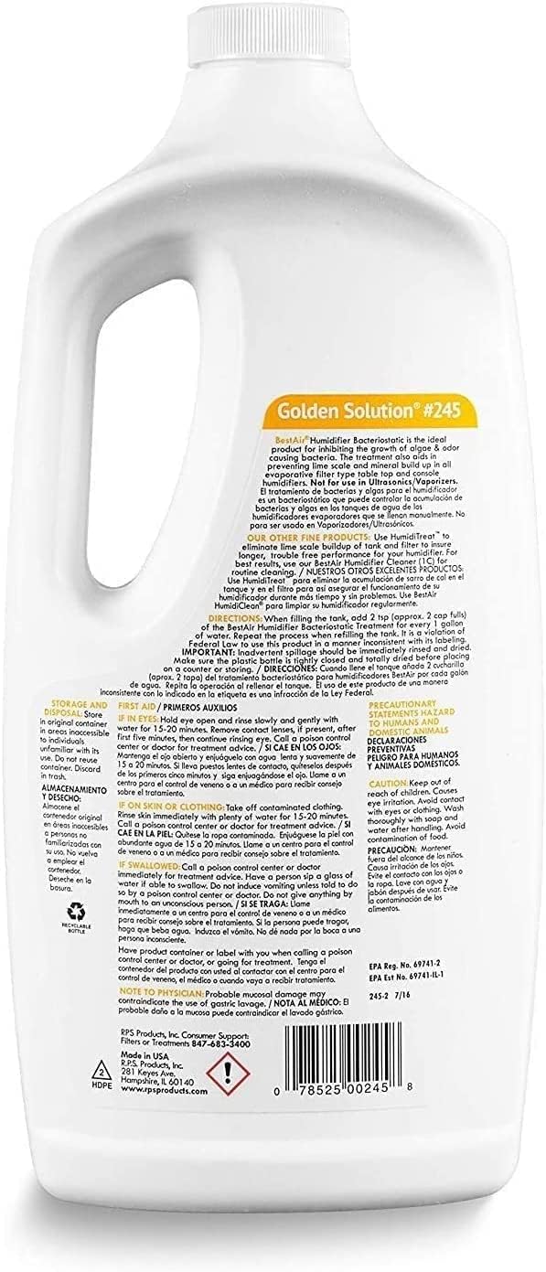 32-oz. Bacteriostatic Humidifier Water Treatment (Pack of 2) J6472