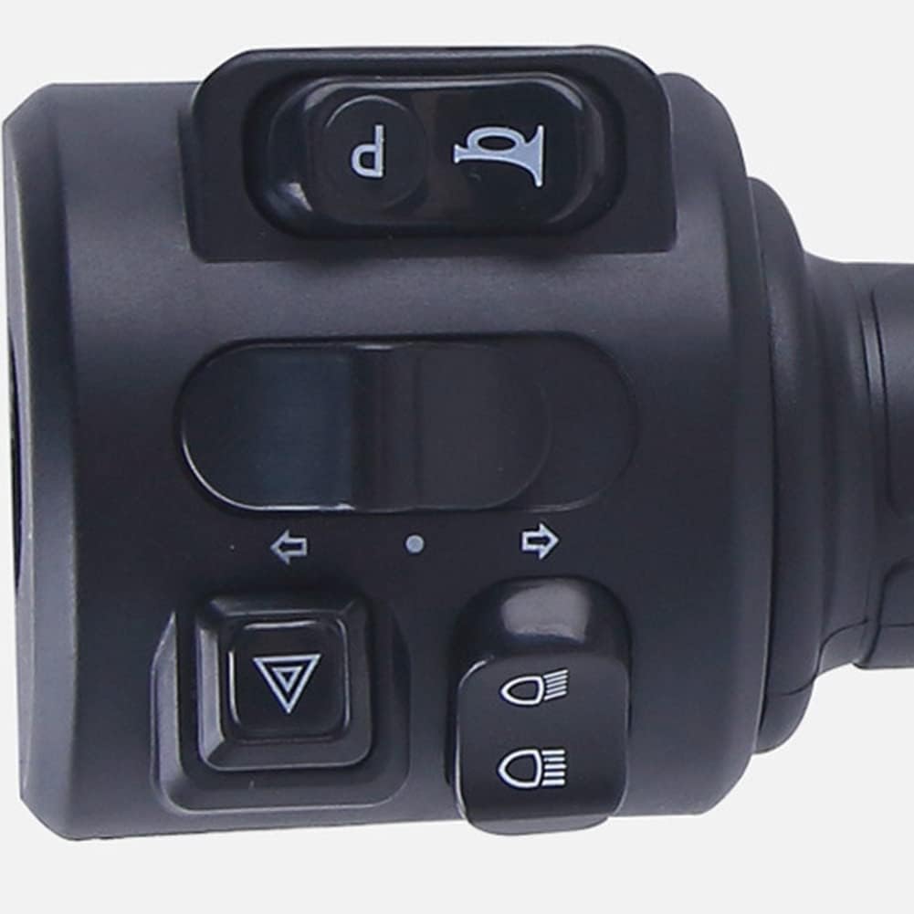 Twist Throttle Set with Three Speed Gear Reverse Turn Signal Function for Motorcycle E-Scooter Controller X947846