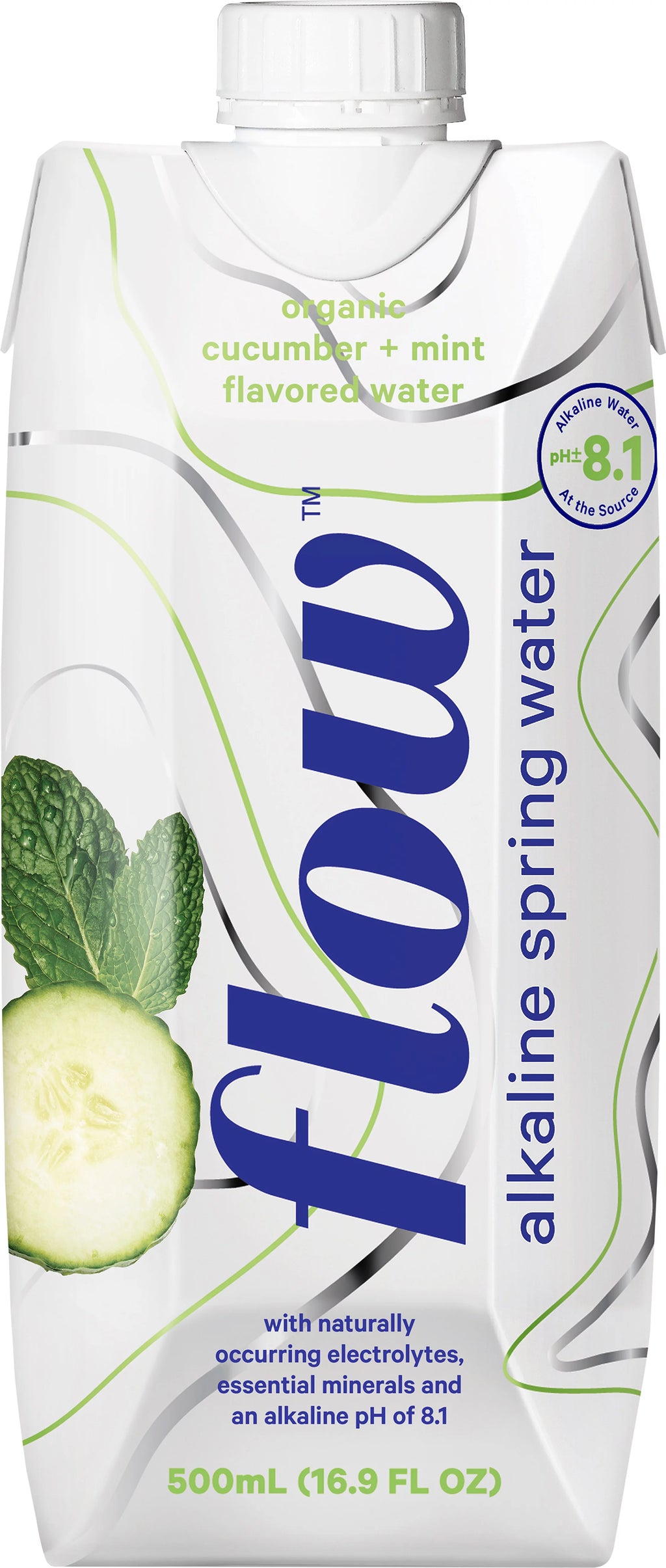 16.9 fl oz 12 Pack Alkaline Spring Water V8576