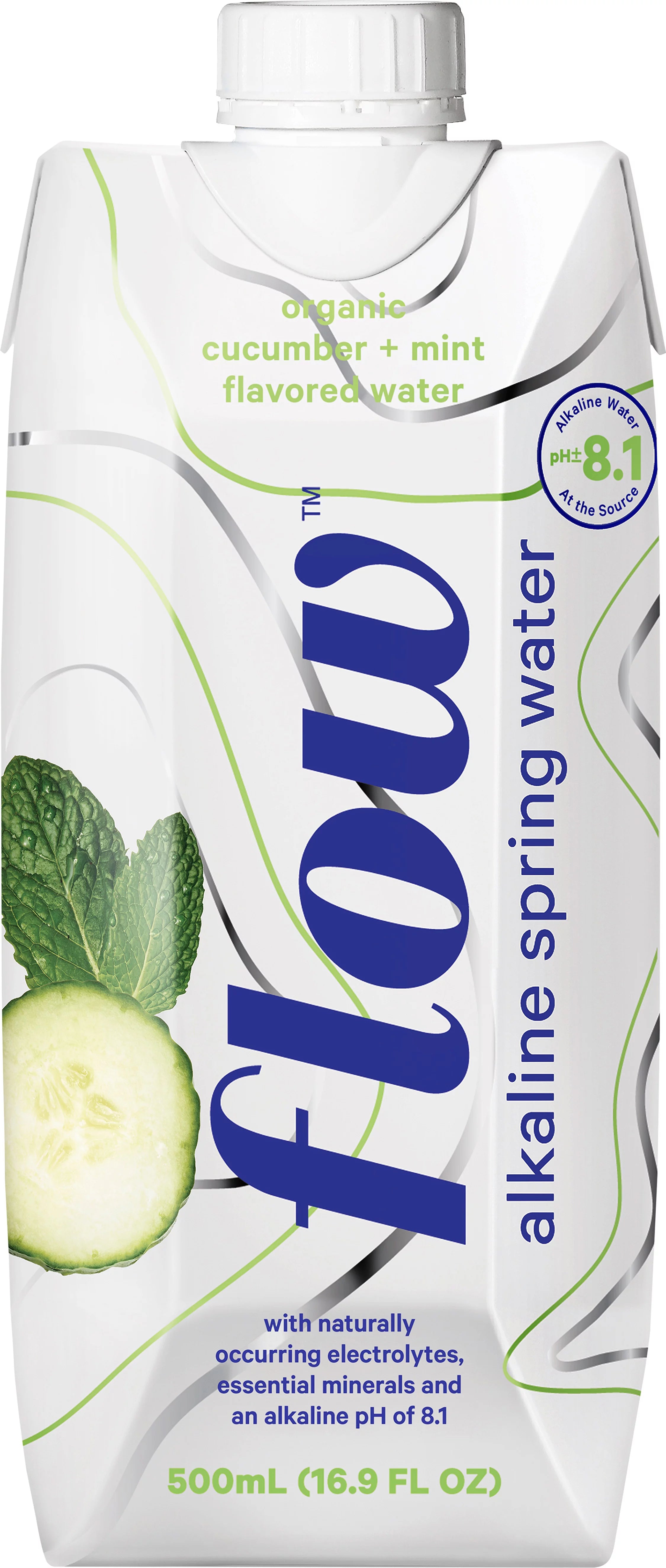 16.9 fl oz 12 Pack Alkaline Spring Water V8576
