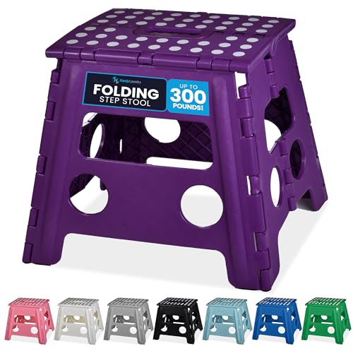 Folding Step Stool (Black) J1744