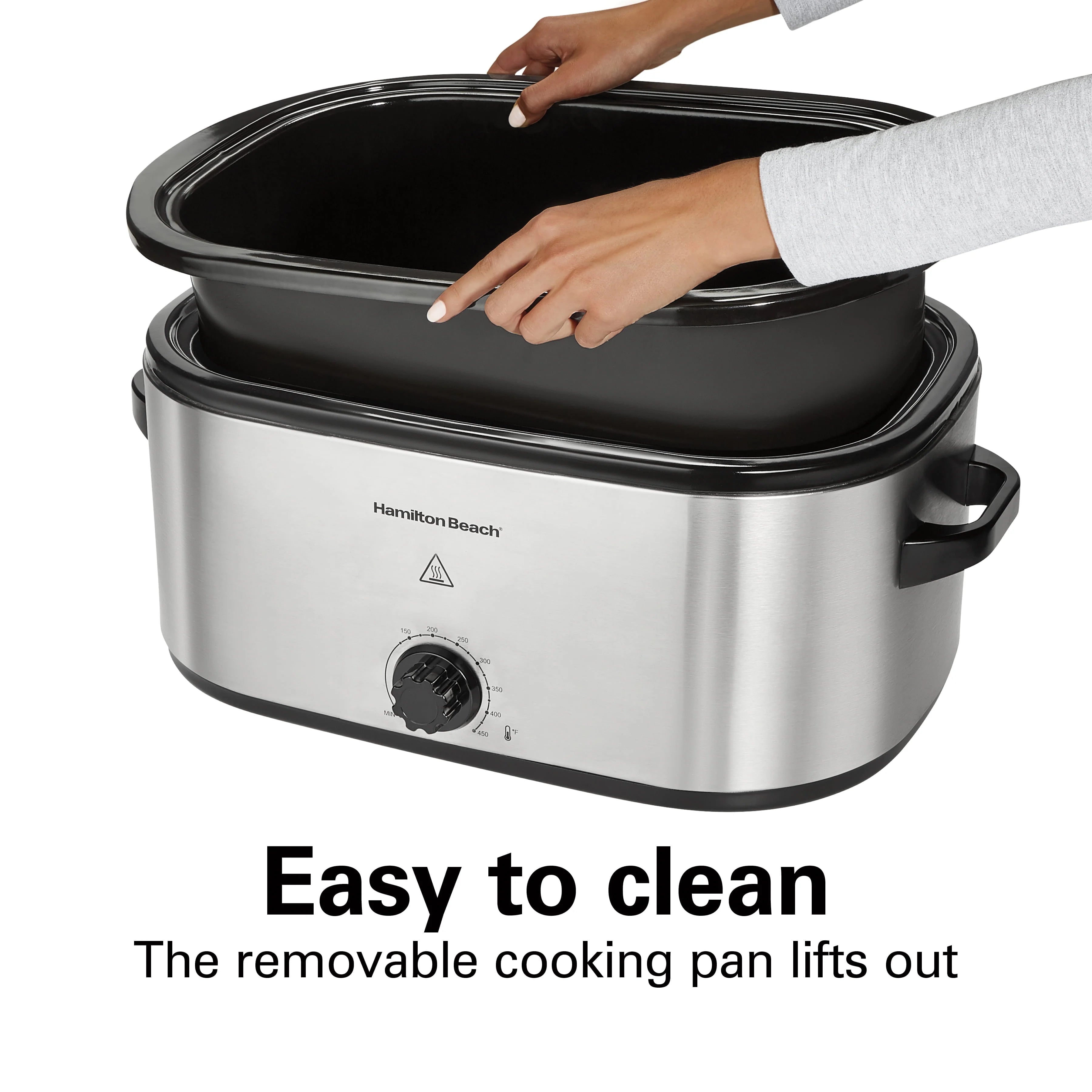 22 Quarts Stainless Steel Electric Roaster Oven Z25632