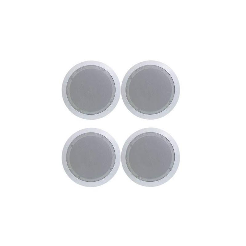 8x22 1000W Round Wall and Ceiling Speakers 2 Pair K238