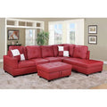 Red Right Hand Facing Sectional Sofa C108315