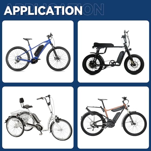 36V 48V 52V 15Ah 20Ah Electric Bike Lithium Battery with 3A Fast Charger and BMS E430