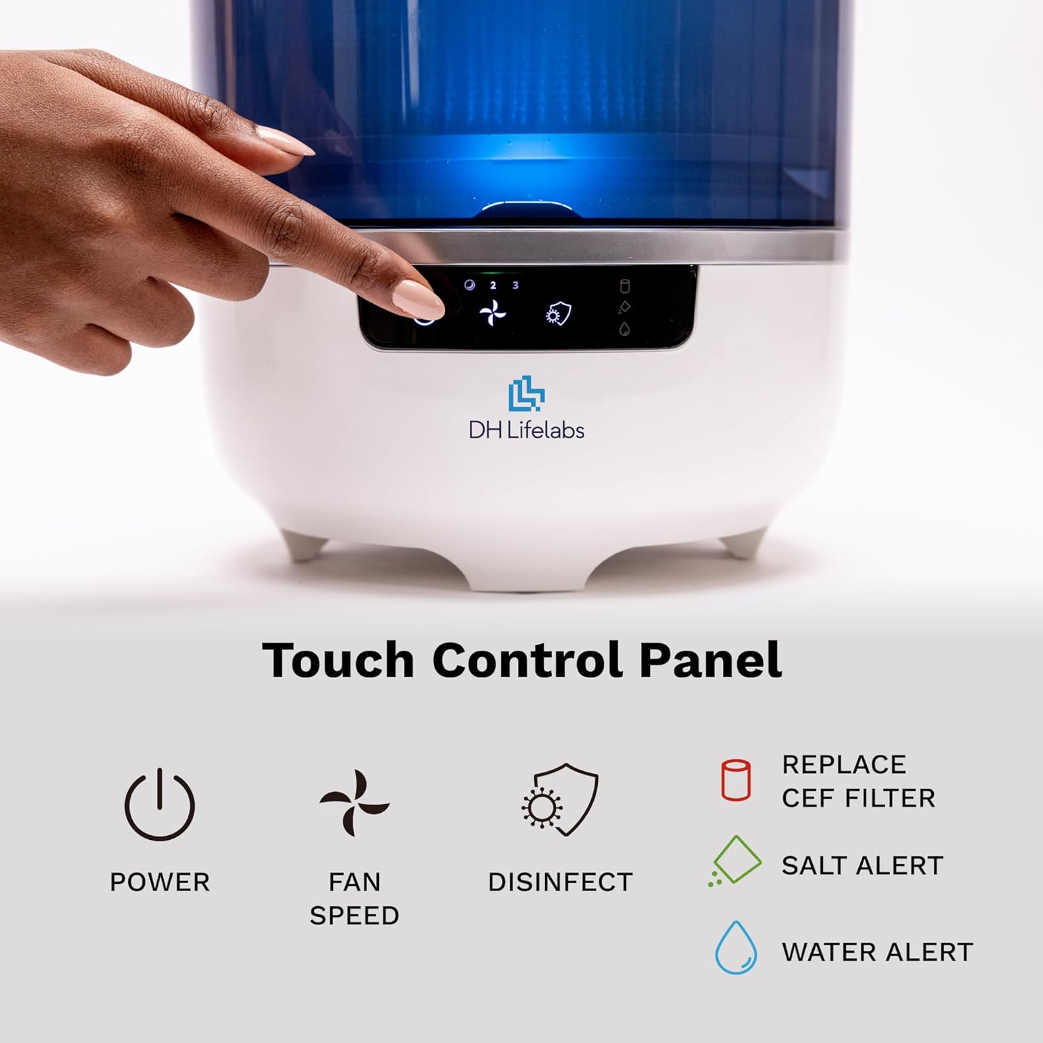 Mini Water Air Purifier Hypochlorous Acid Generator Combo I9573