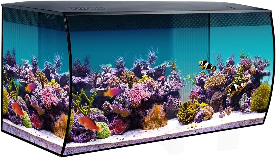 32.5 Gal Marine Salt Water Aquarium Kit with LED Lights and Filtration System X386984