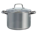 8 Quart Stock Pot with Tempered Glass Lid B520