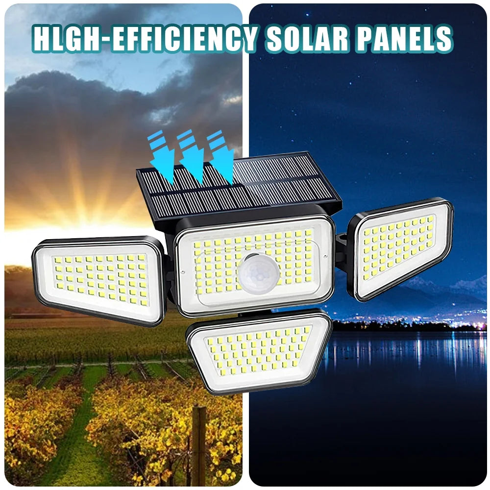270 LED Solar Flood Light with Motion Sensor Q871