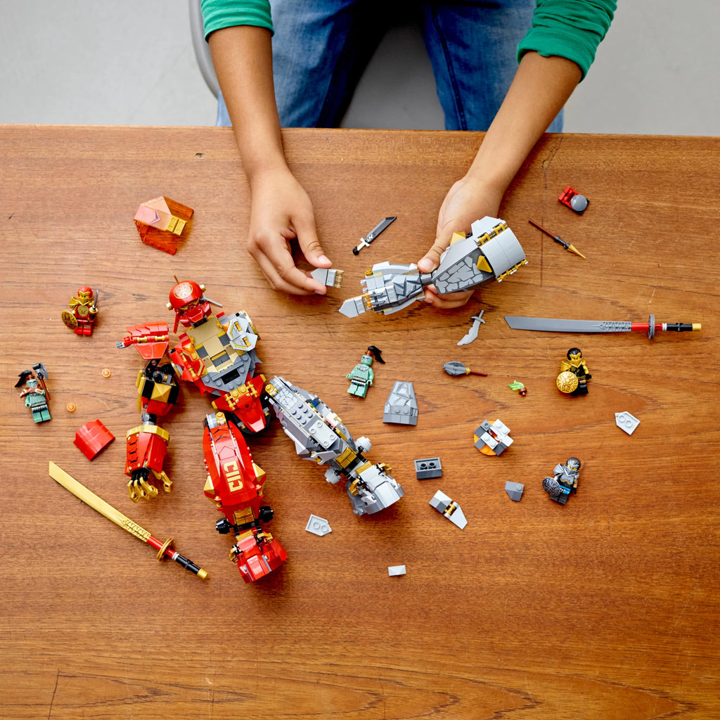 Fire Stone Mech Building Toy (968 Pieces) B72170