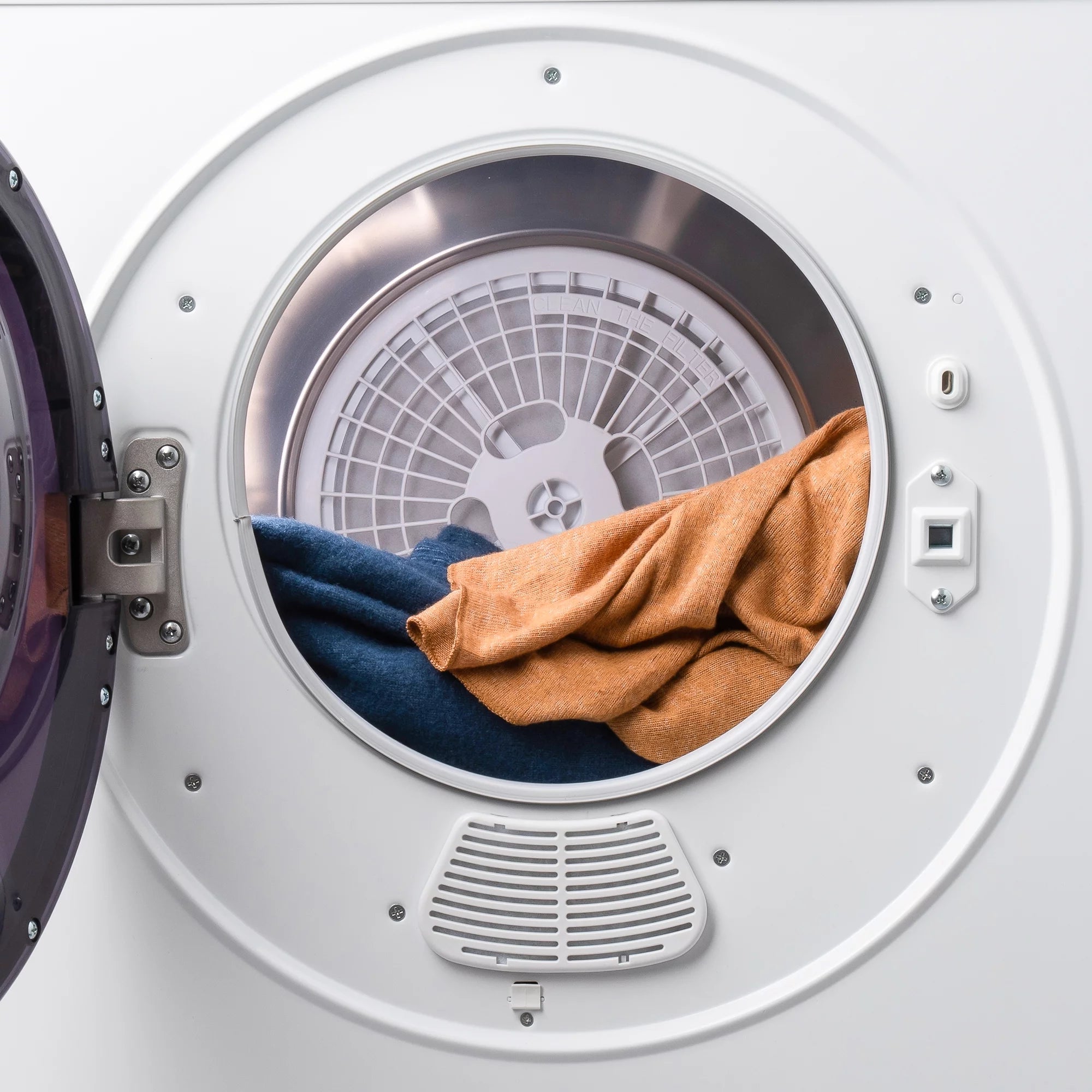 Portable Electric Clothes Dryer, 6.6 LBS, Stainless Steel F477756