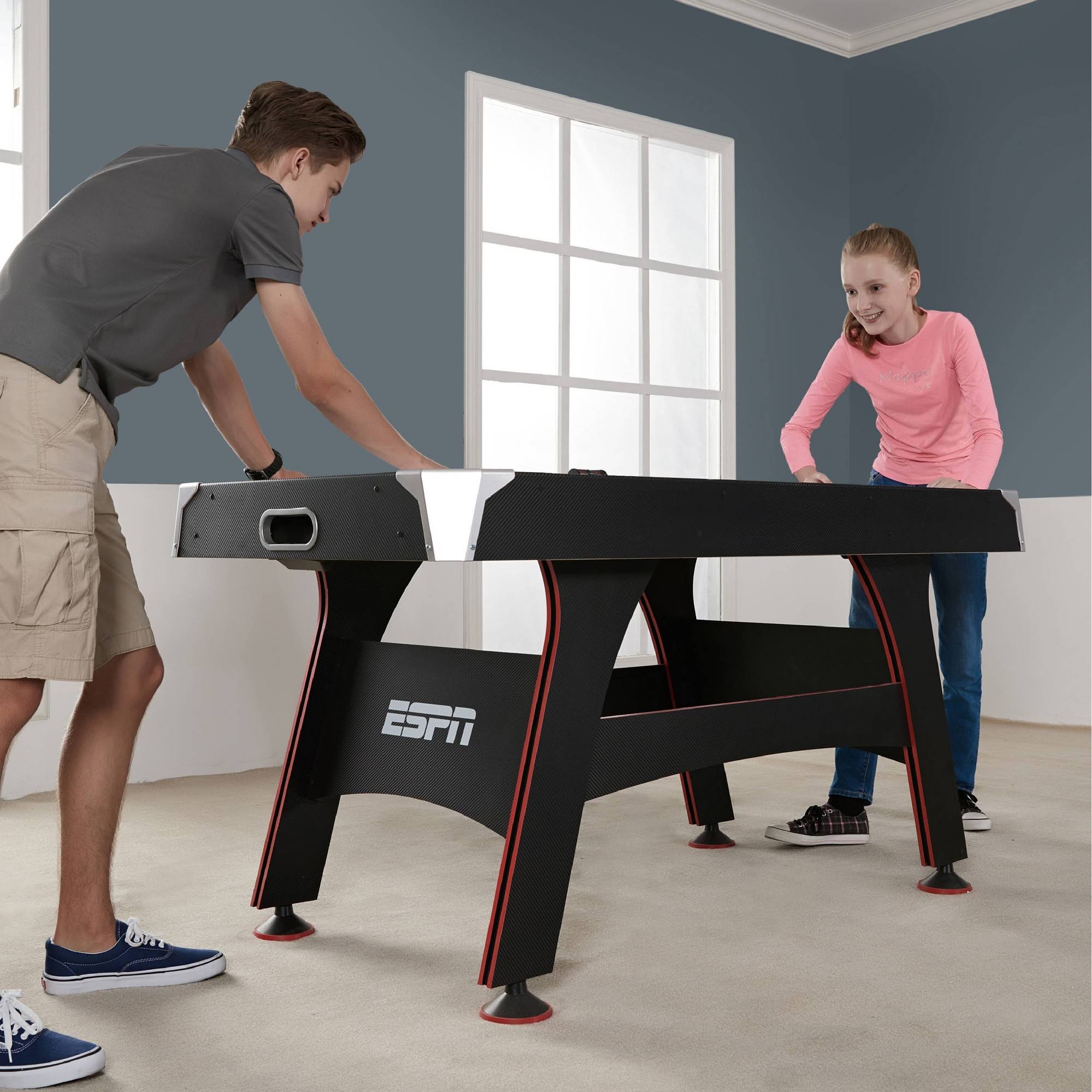 Air Powered Hockey Table with LED Electronic Scorer E40759