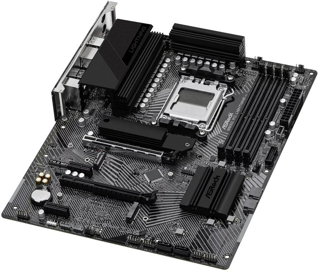 AM5 ATX Motherboard Bundle with AMD Ryzen 5 7600X, DDR5, PCIE 4.0 x16, 2.5Gb LAN, Rear USB3.2 Gen2x2 Type-C V20309