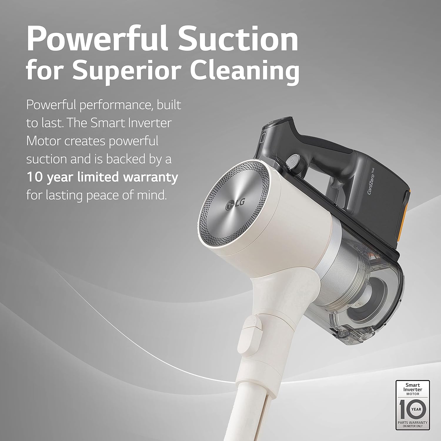 Cordless Stick Vacuum Cleaner with Wet Mop and Extra Removable Battery W14024