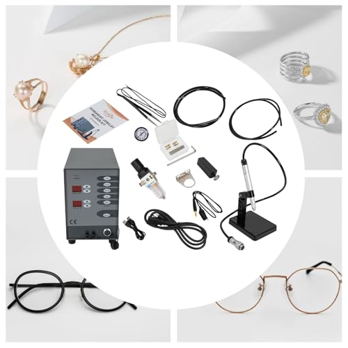 100W Pulse Arc Spot Welding Machine Kit for Jewelry U41784