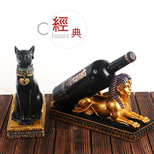 Resin Sphinx Wine Bottle Stand Rack S36876