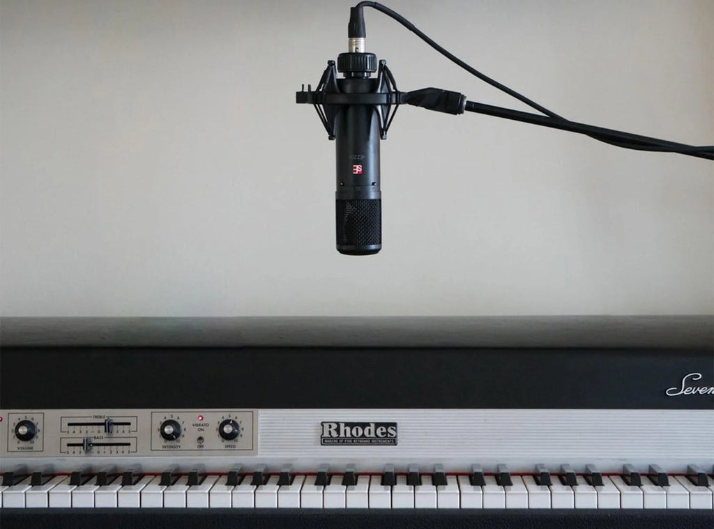 Large Diaphragm Condenser Mic with Shockmount and Filter T1427