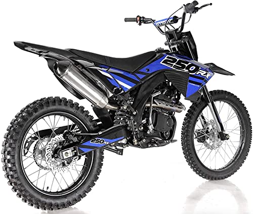 Green 250cc Dirtbike with 5 Speed Manual Clutch 21/18 inch Tires N981433