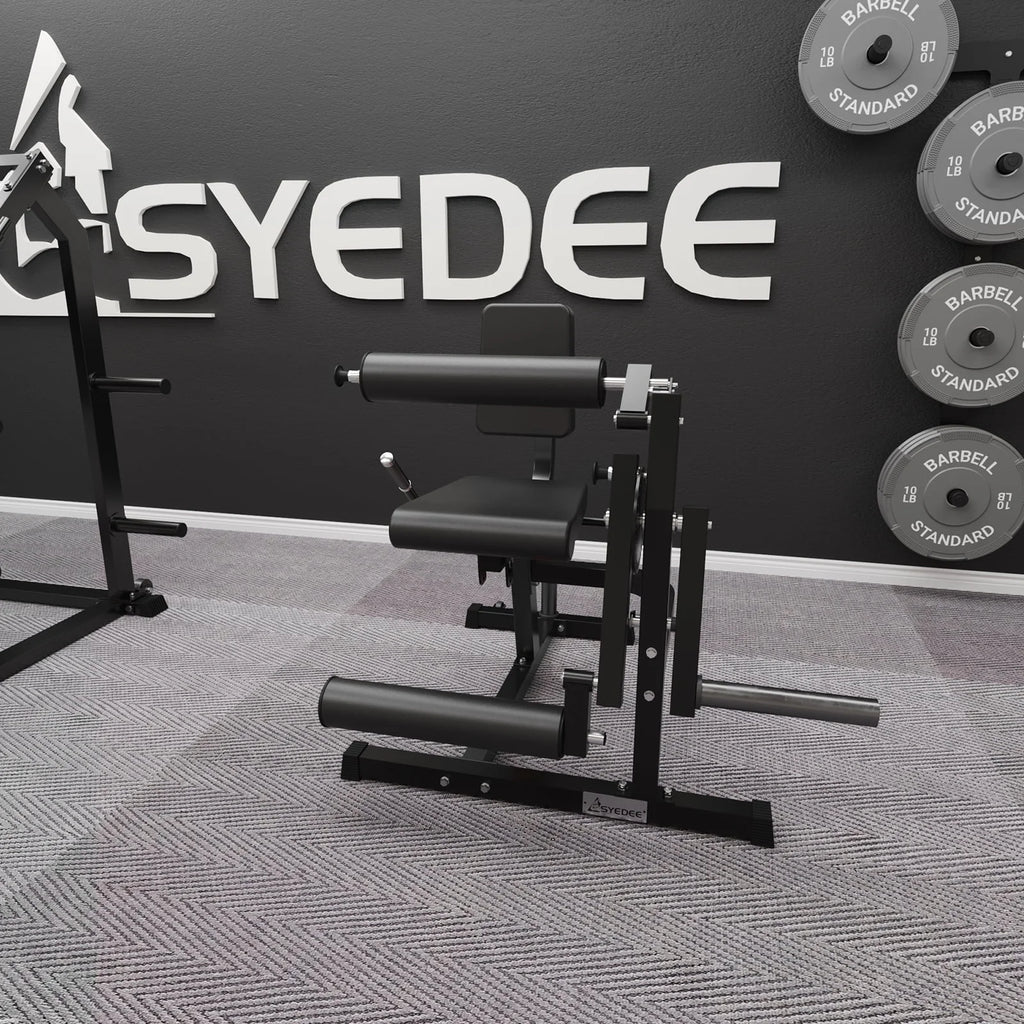 Adjustable Leg Extension and Curl Machine W698