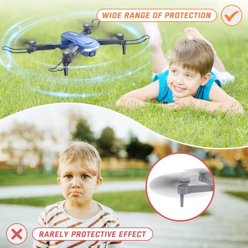 FPV Drone with Camera 1080P and 2 Batteries, Mini Foldable RC Quadcopter U6671
