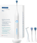 Electric Hydrosonic Toothbrush with 3 Brush Heads and Travel Case J618971