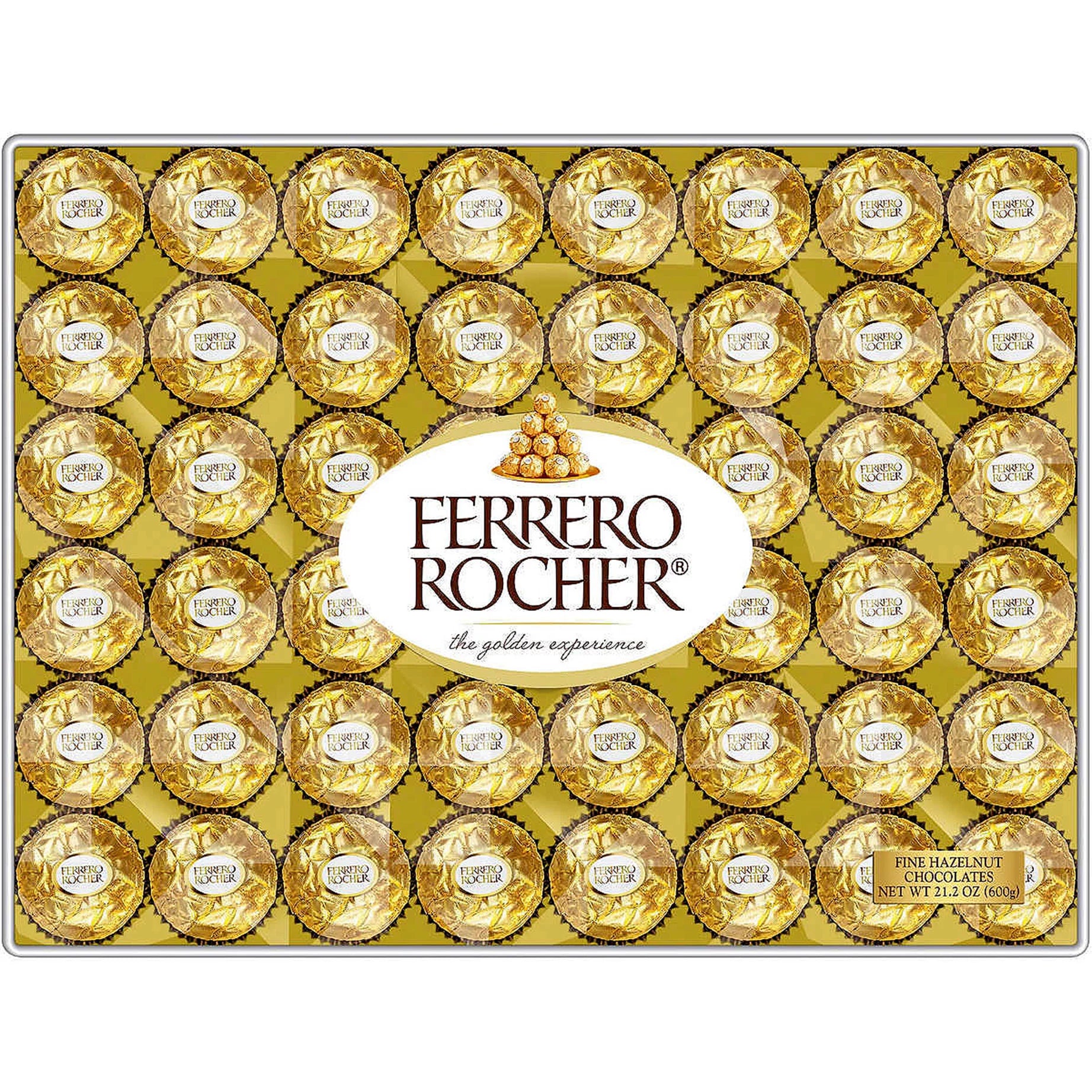 48 Count 21.2 oz. Hazelnut Chocolates V7554