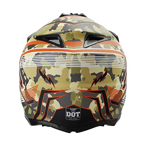 Unisex-Adult Full Face Motocross Helmets A52540