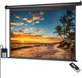 100 inch 16:9 HD Electric Projector Screen with Remote Control A351