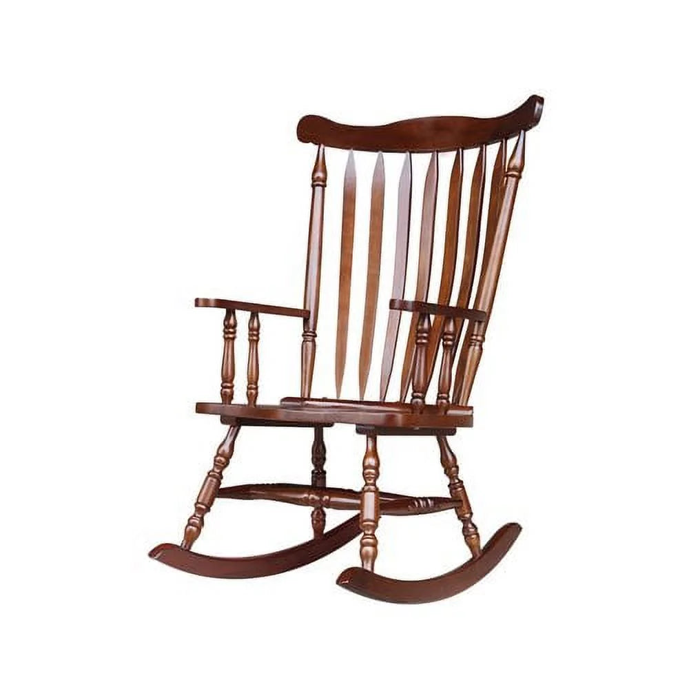 Antique Black Rocking Chair O327