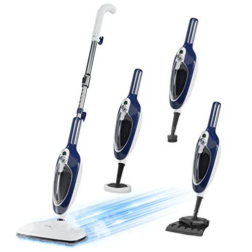 10-in-1 Floor Steamer Detachable Multi-Purpose Handheld Steam Cleaner with 11 Accessories F374883