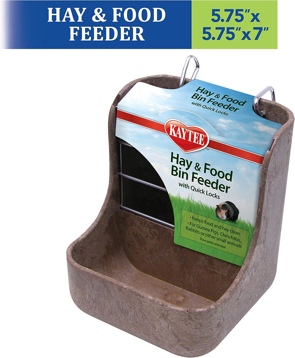 Hay & Food Bin Feeder With Quick Locks Q8005