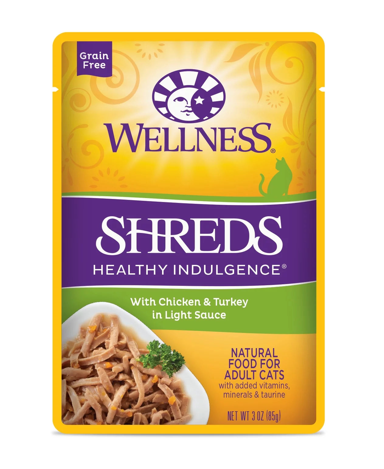 Shreds with Chicken & Turkey in Light Sauce T599