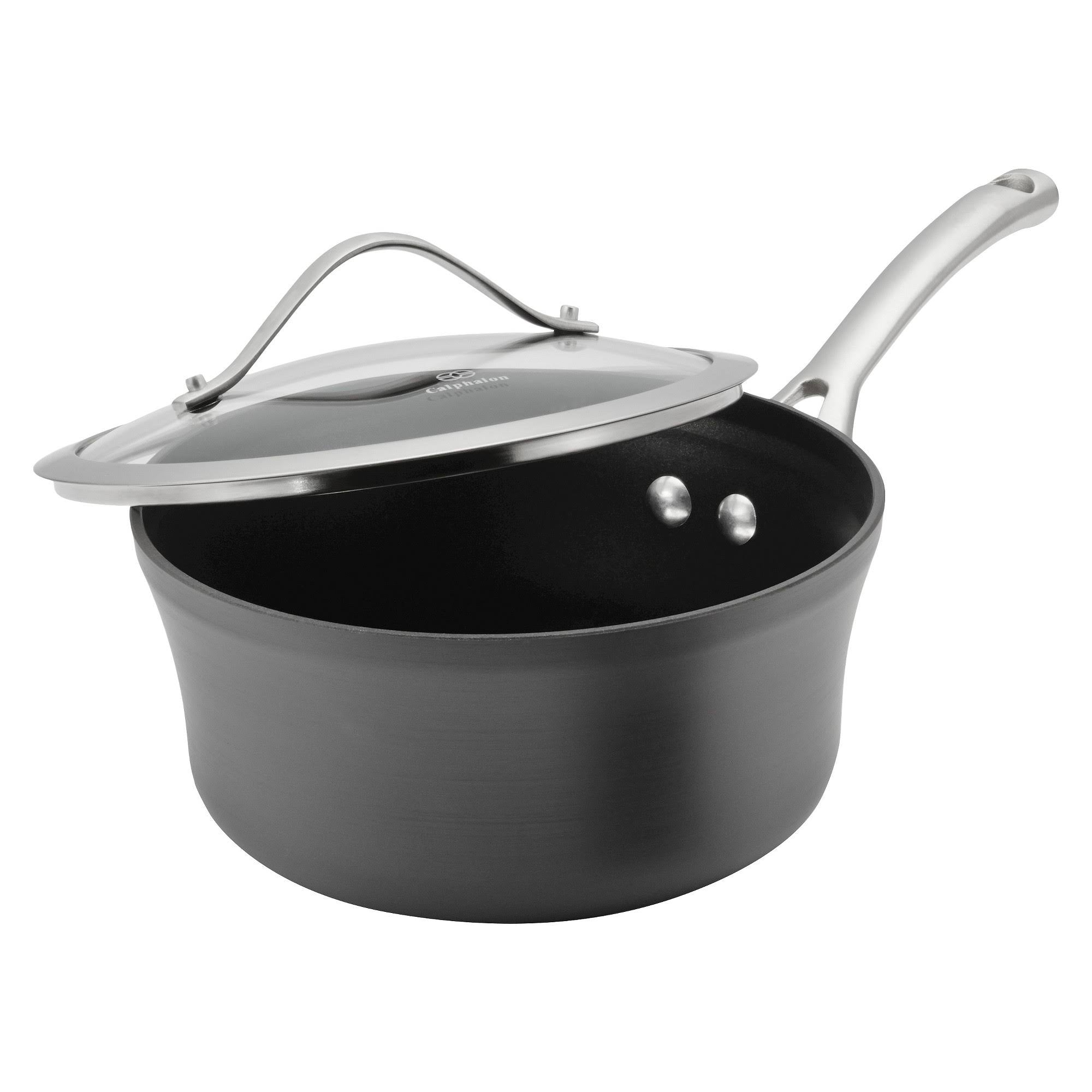 Contemporary Nonstick 2.5-Qt. Sauce Pan with Cover M450691