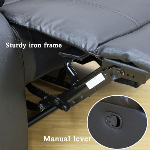 Brown Bonded Leather Recliner Sofa Set B140