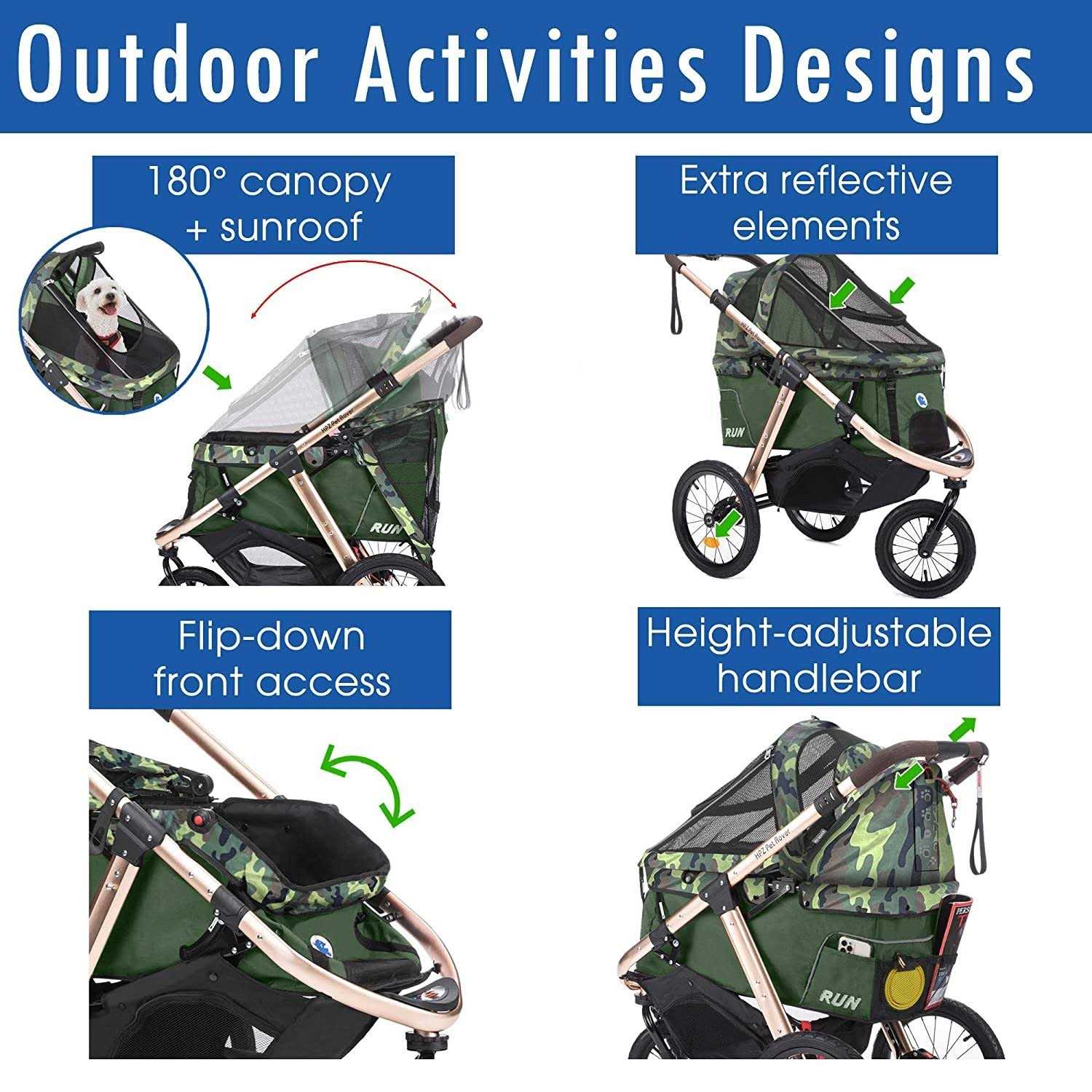 Pet Rover Jogging Stroller N8740