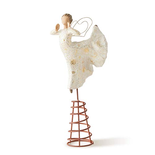 Sculpted Hand-Painted Tree Topper D567