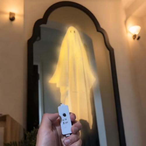Halloween Hologram Ghost Mirror Decal F61006
