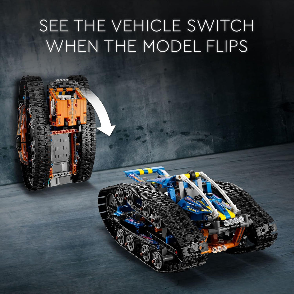 App-Controlled Transformation Vehicle Building Car Kit B35311