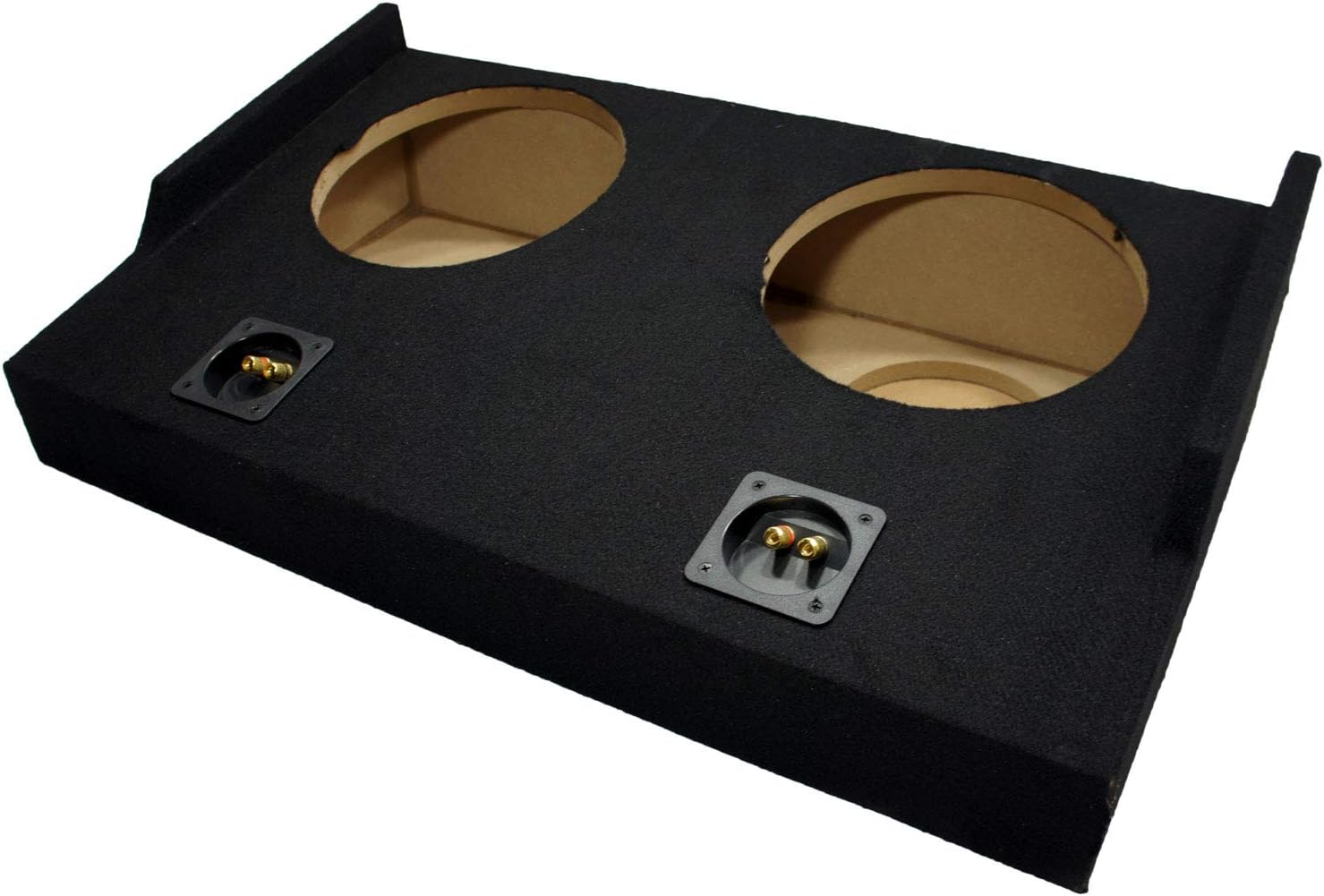 Dual 10" Sub Box Subwoofer Enclosure for Ford F-150 Super Cab EXT Truck Q6486