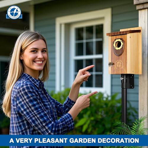 Wooden Hanging Bird House U471479