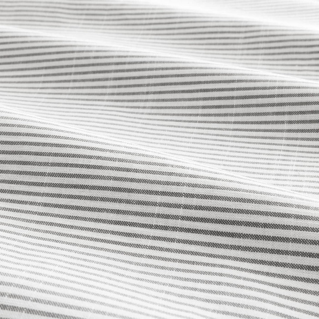 Gray Stripe Duvet Cover and Pillowcases Full/Queen G802
