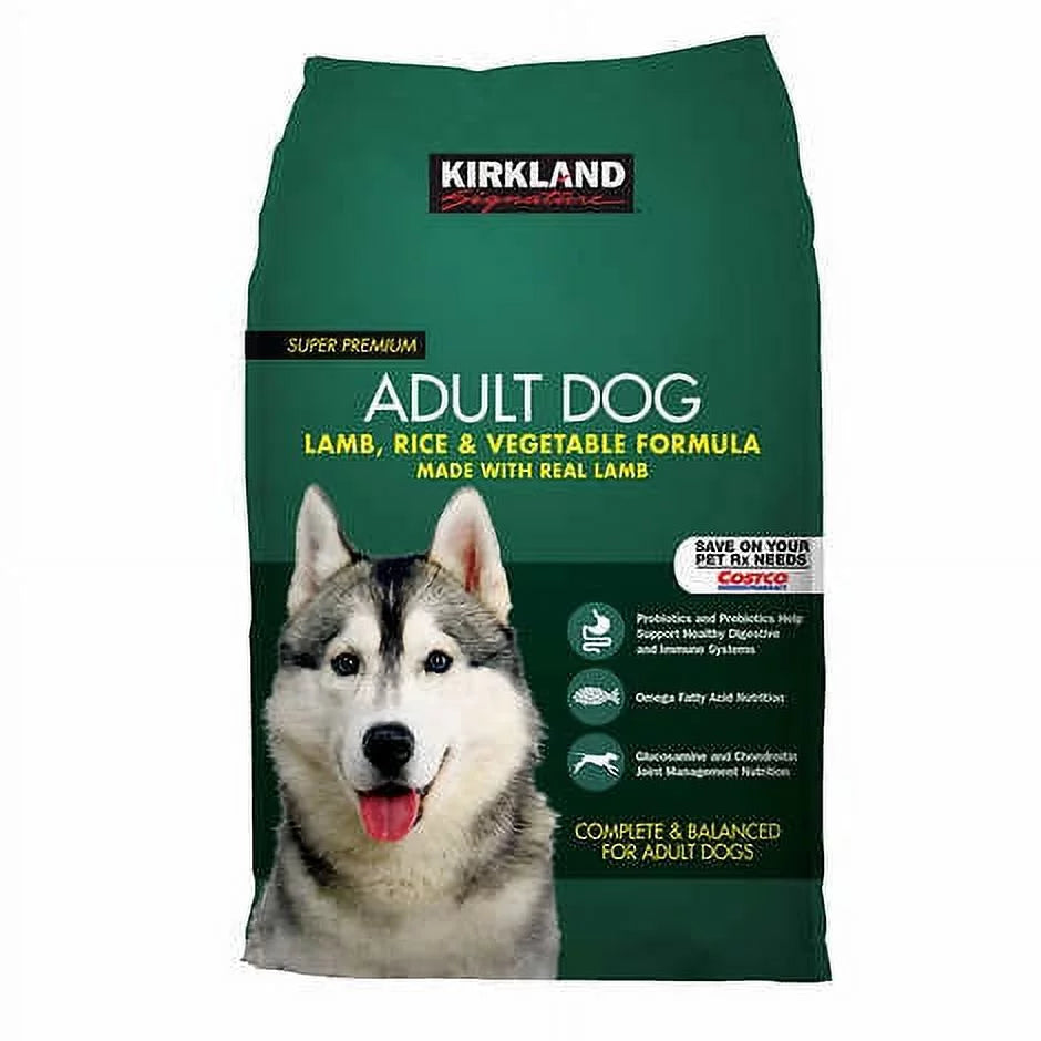 Adult Formula Lamb, Rice and Vegetable Dog Food 40 lb. K936