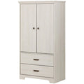 2-Drawer Door Wood Armoire B977025