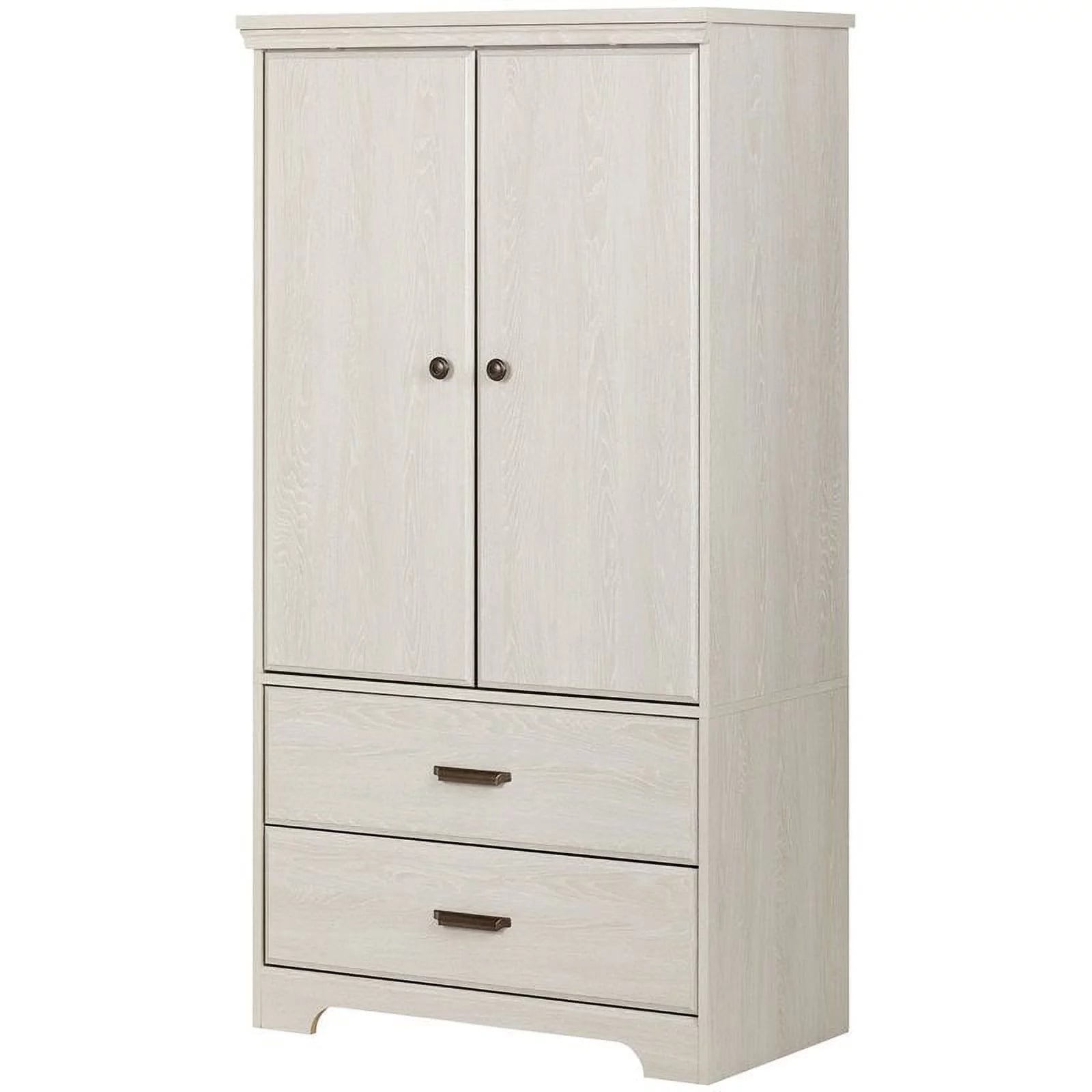 2-Drawer Door Wood Armoire B977025